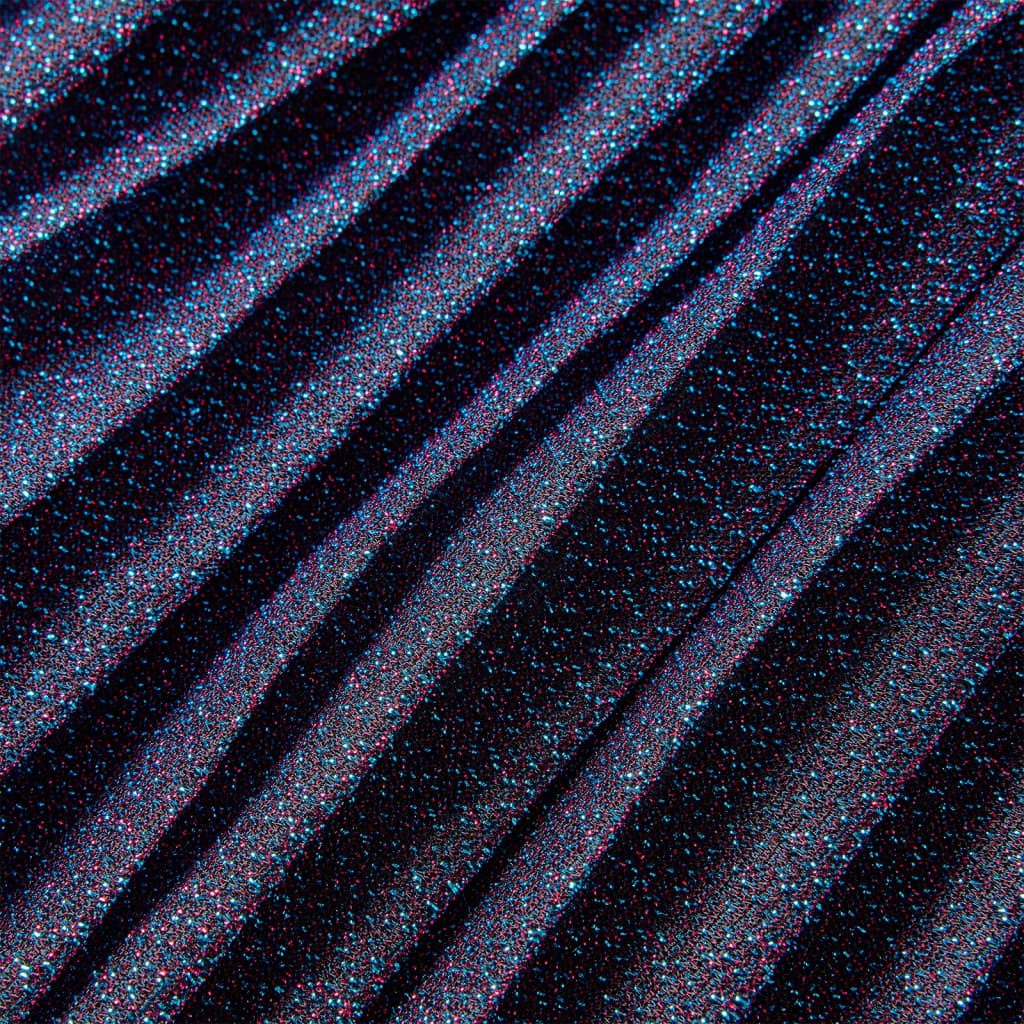 Saia para criança com brilhos azul-marinho 140