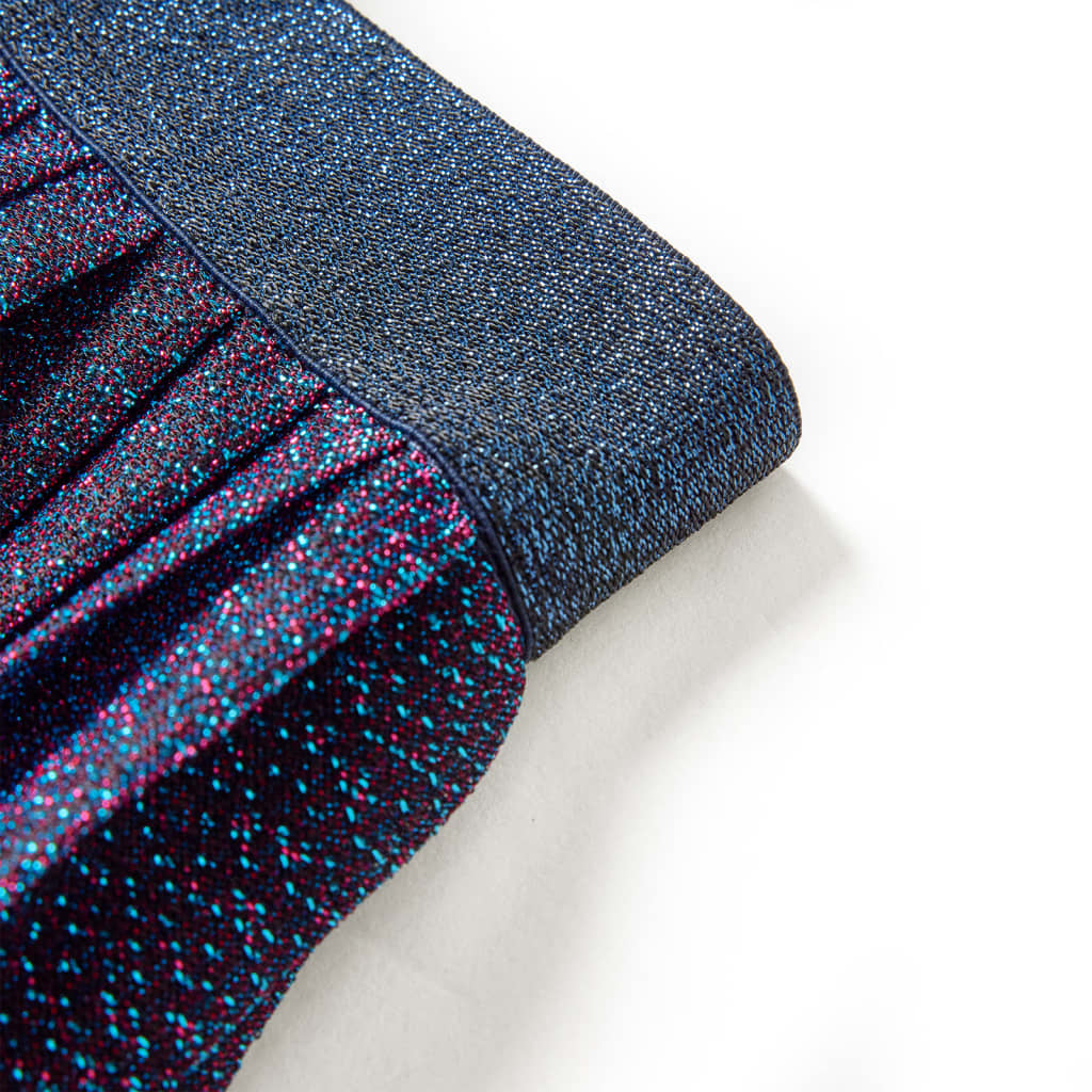 Saia para criança com brilhos azul-marinho 140