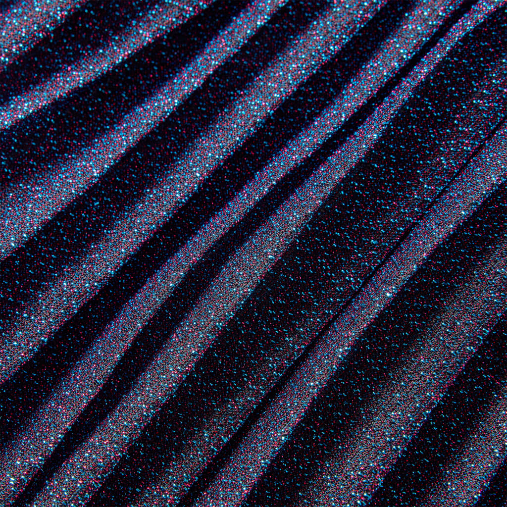 Saia para criança com brilhos azul-marinho 140