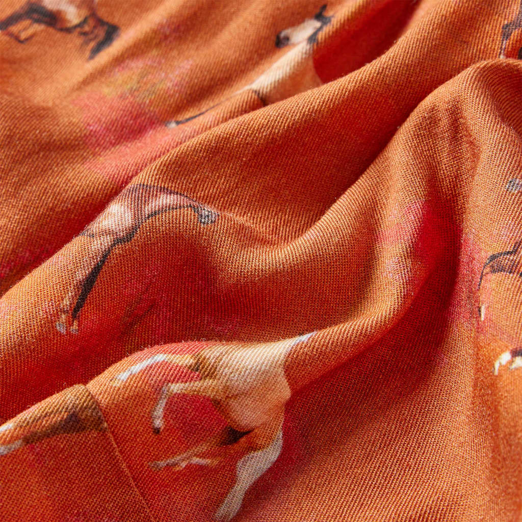 Saia para criança cor conhaque 104