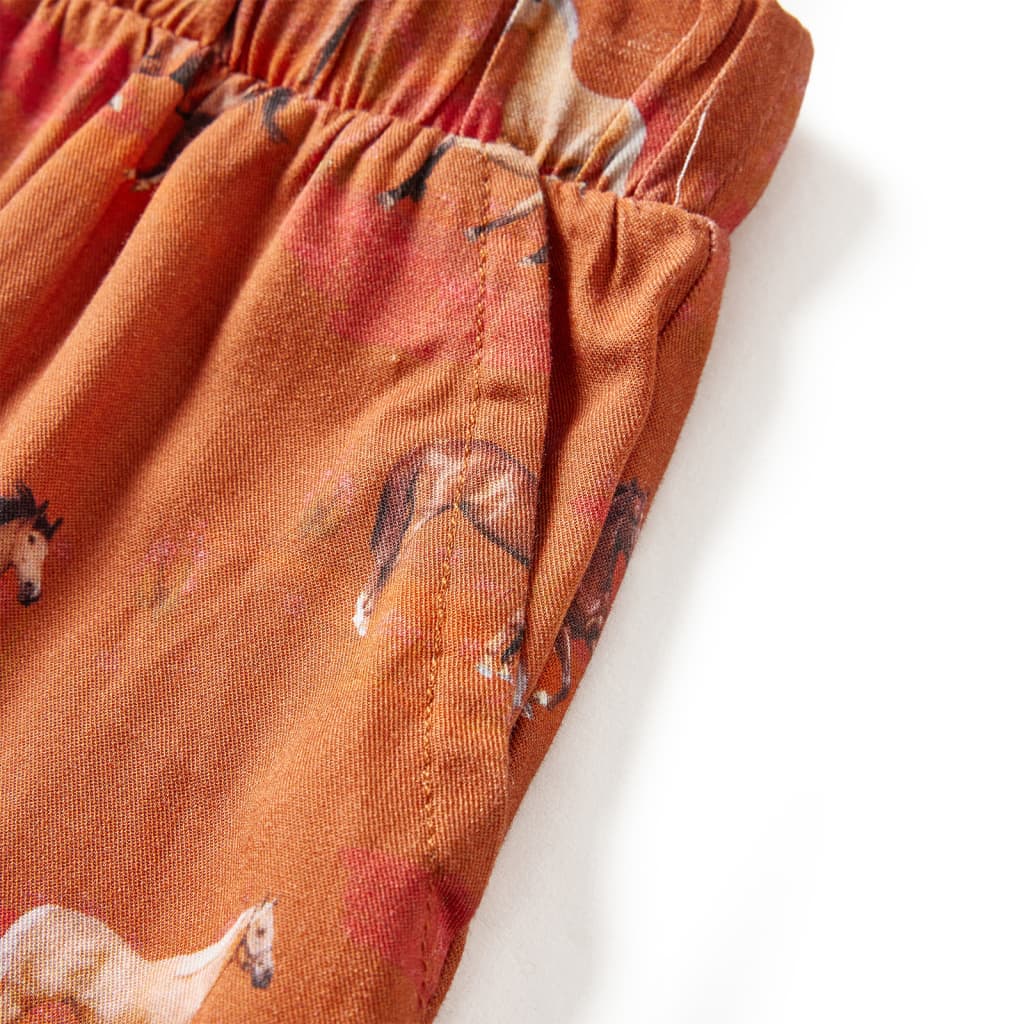 Saia para criança cor conhaque 104