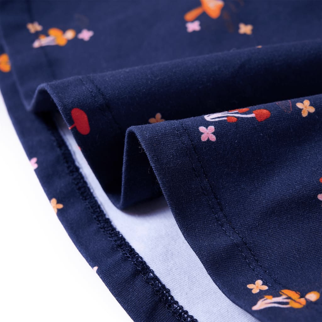 Vestido para criança azul-marinho 140