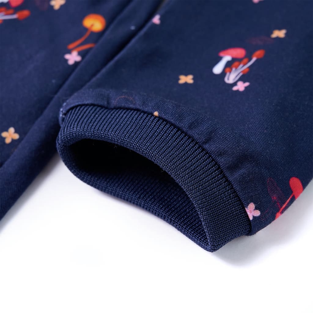 Vestido para criança azul-marinho 140