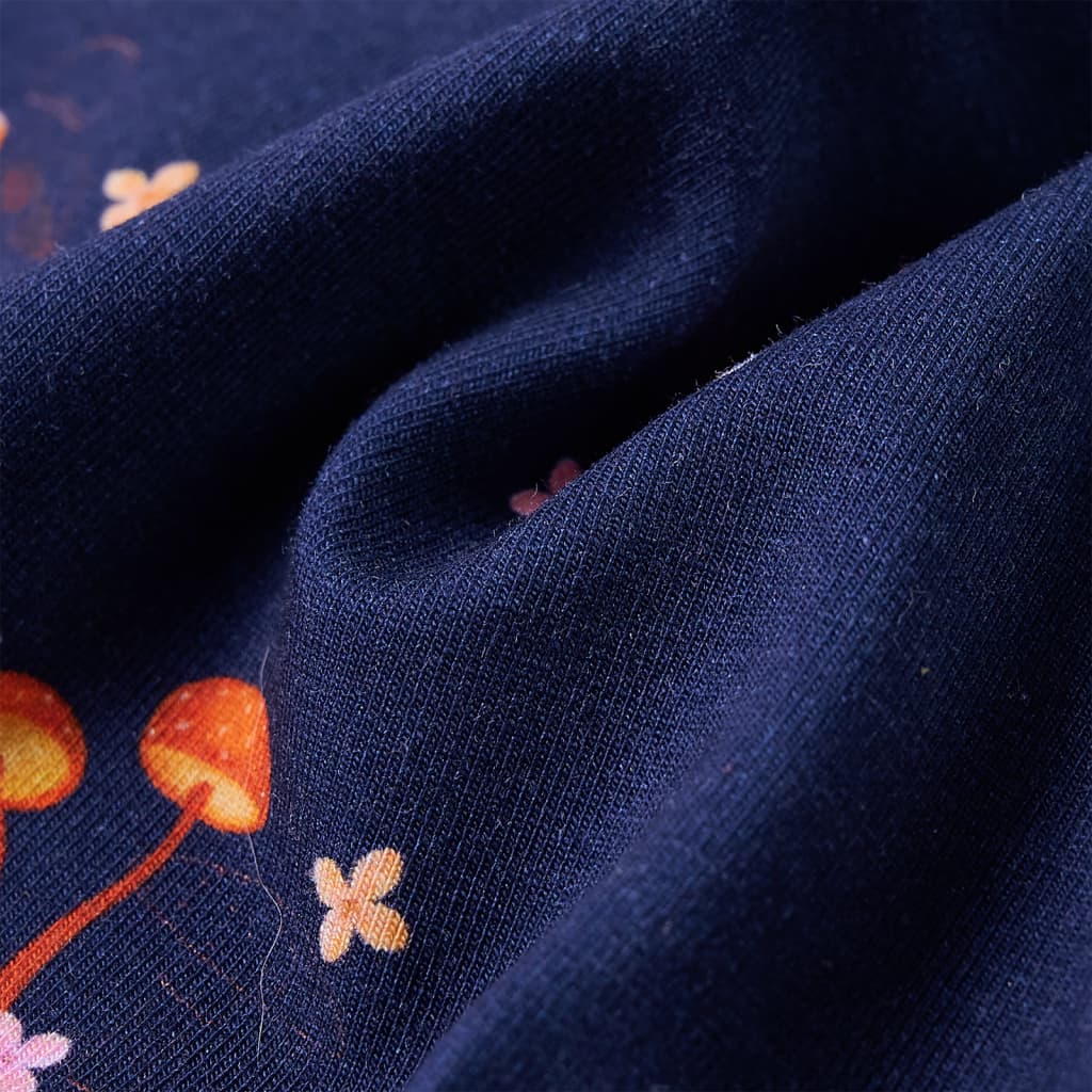 Vestido para criança azul-marinho 140