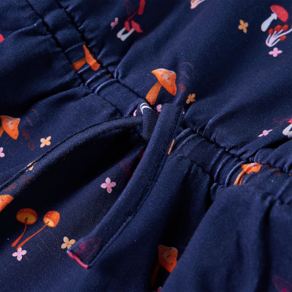 Vestido para criança azul-marinho 140