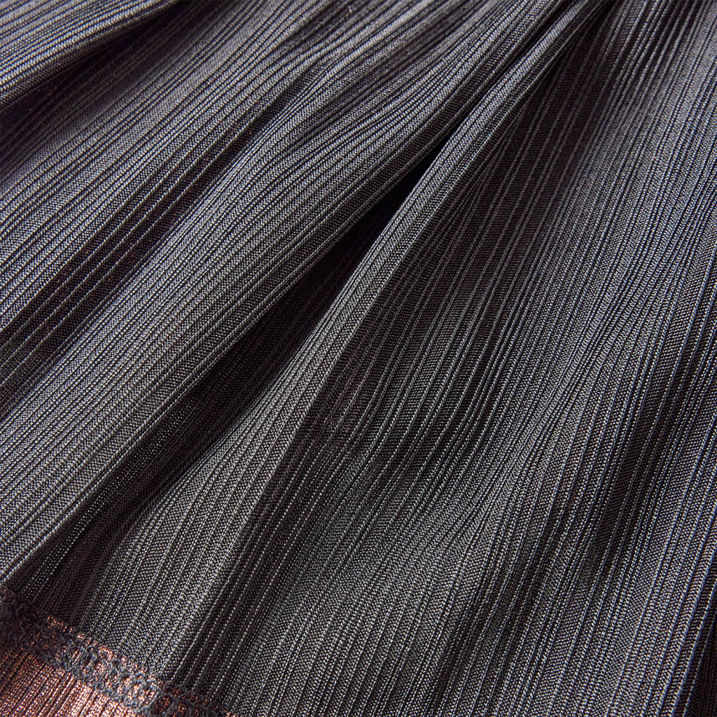 Saia para criança com brilhos azul-marinho 140