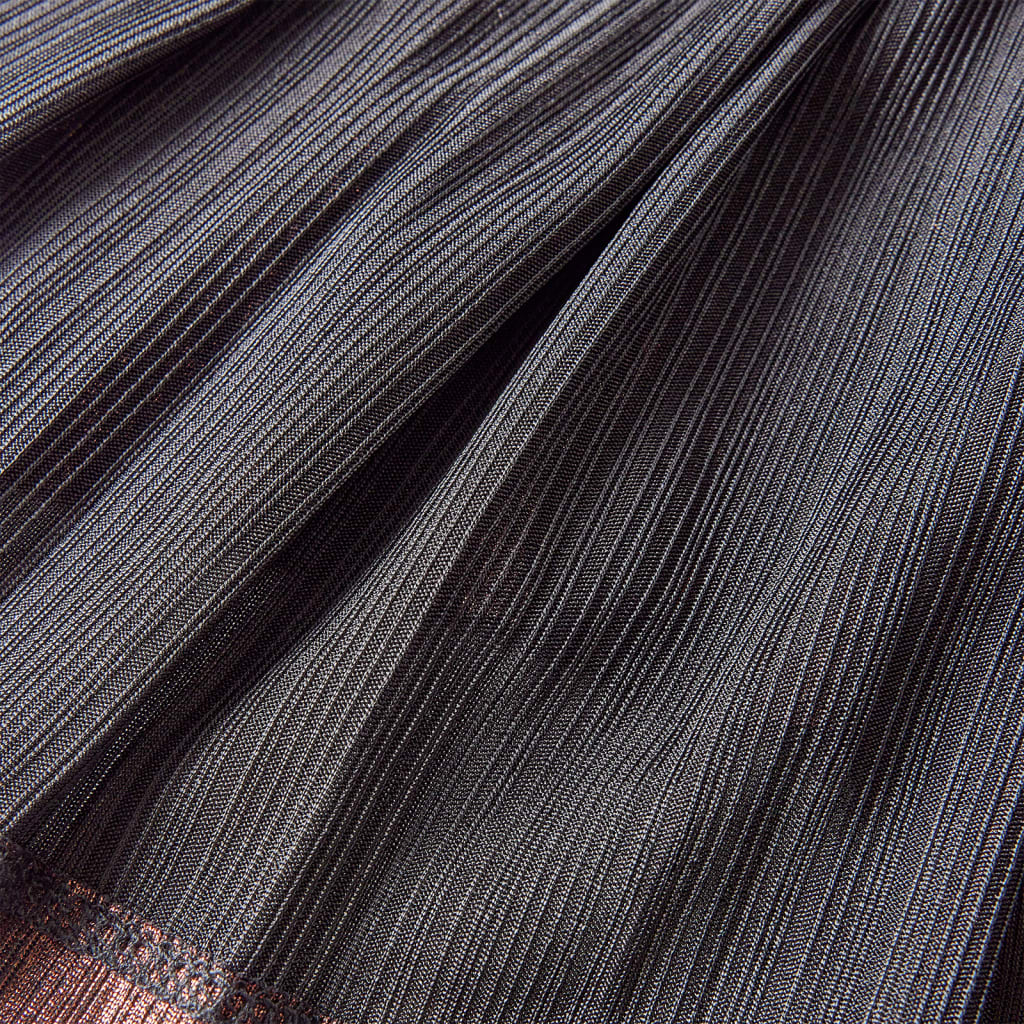 Saia para criança com brilhos azul-marinho 140