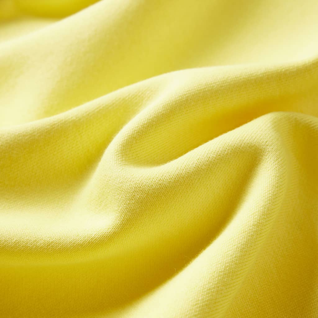 Sweatshirt para criança amarelo-claro 140