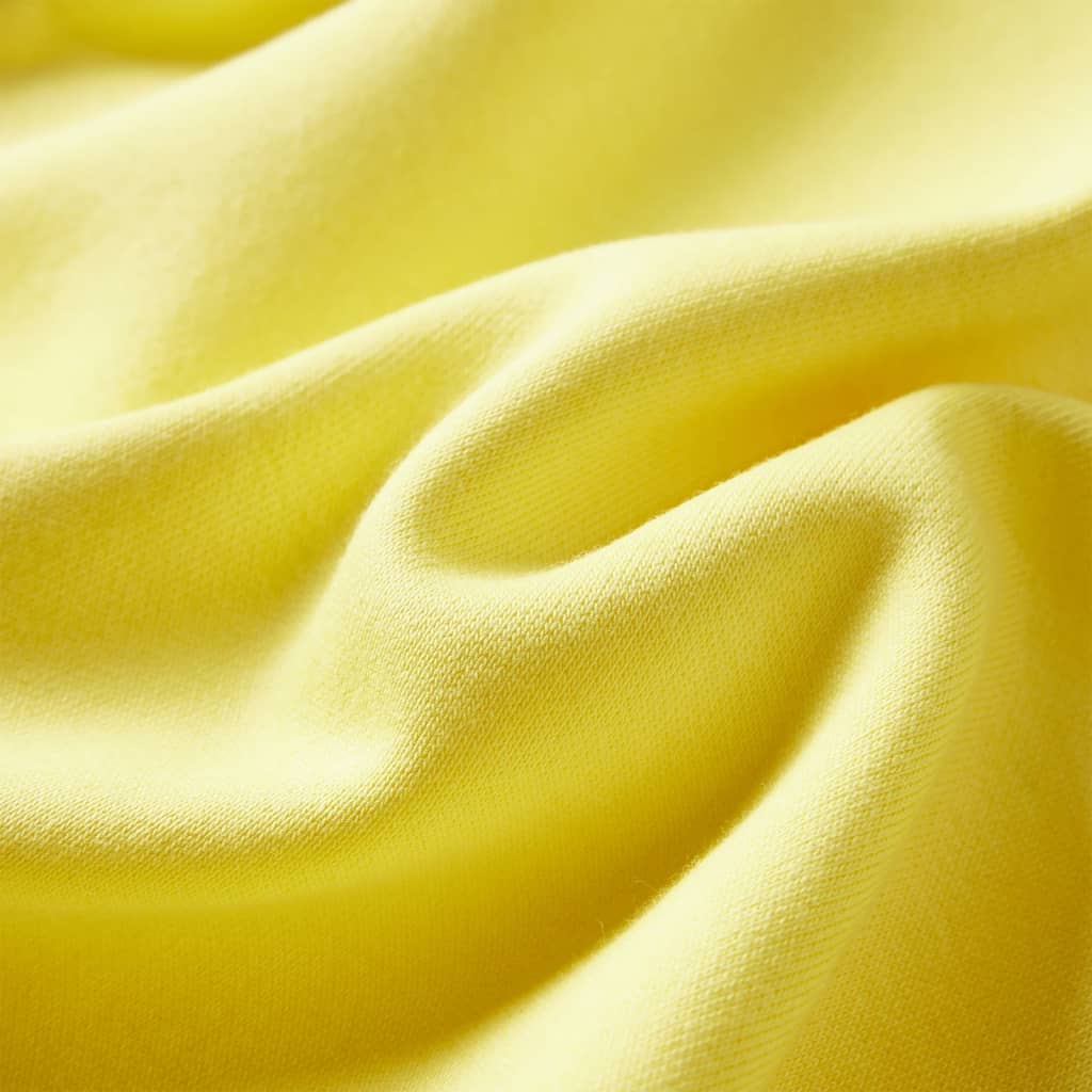 Sweatshirt para criança amarelo-claro 140