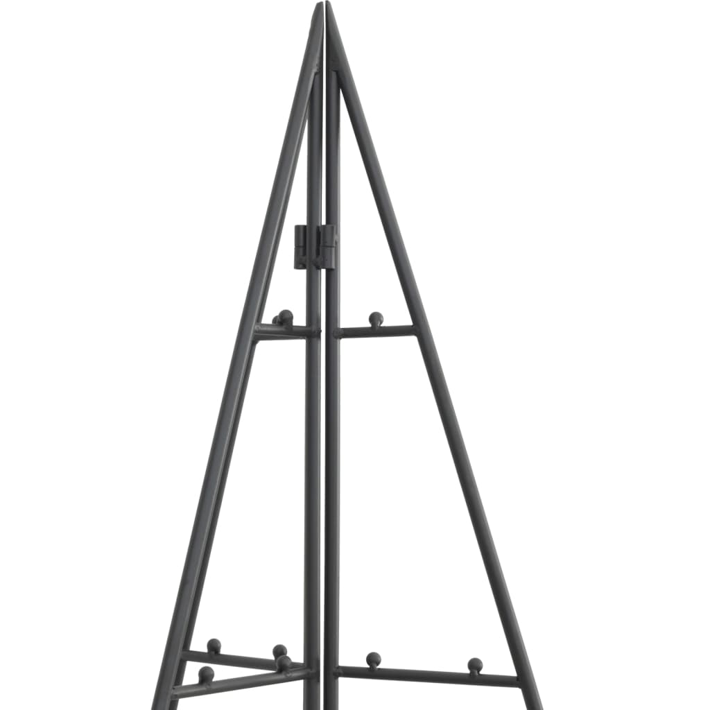 Árvore de Natal para decoração 140 cm metal preto