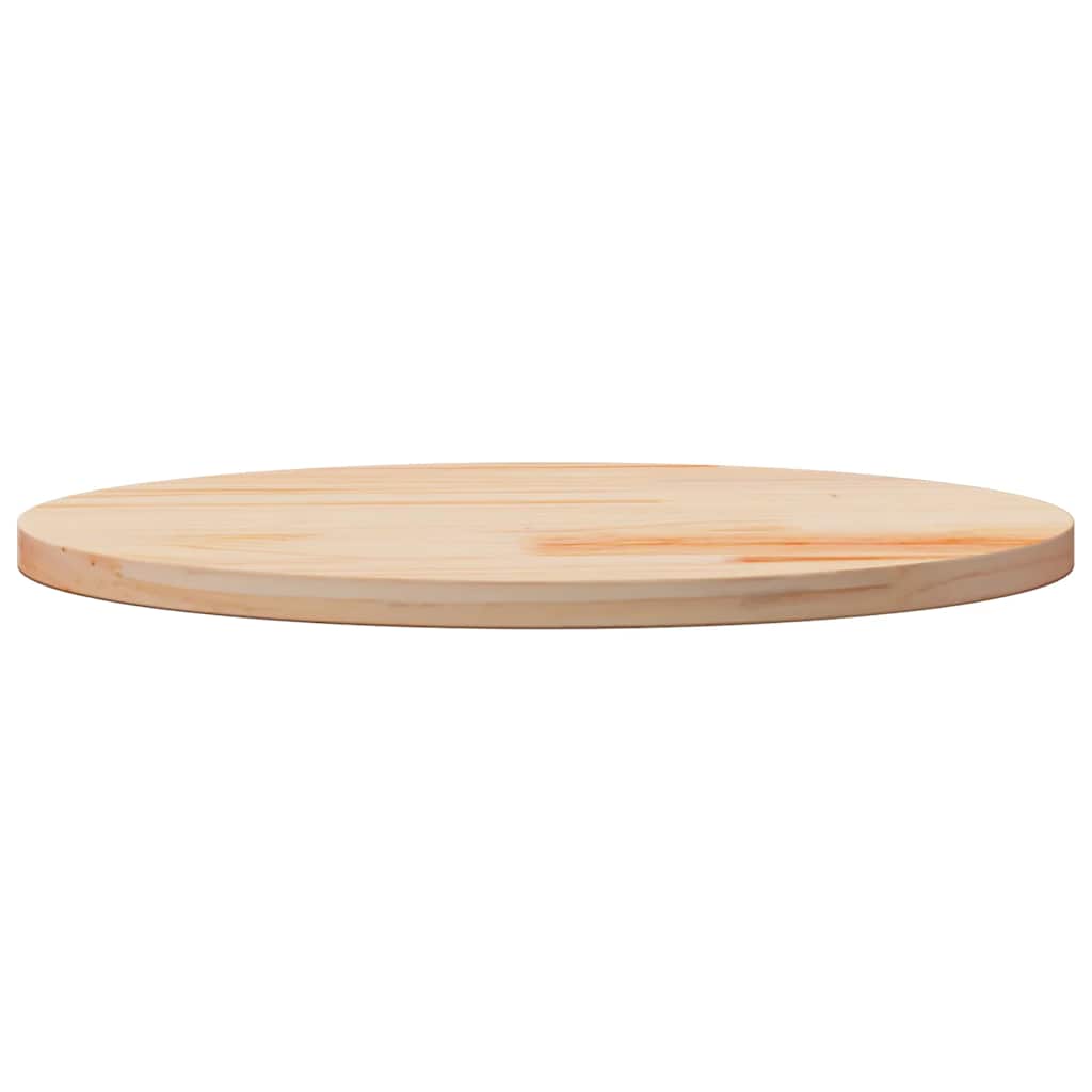 Tampo de mesa redondo Ø60x3 cm madeira de pinho maciça