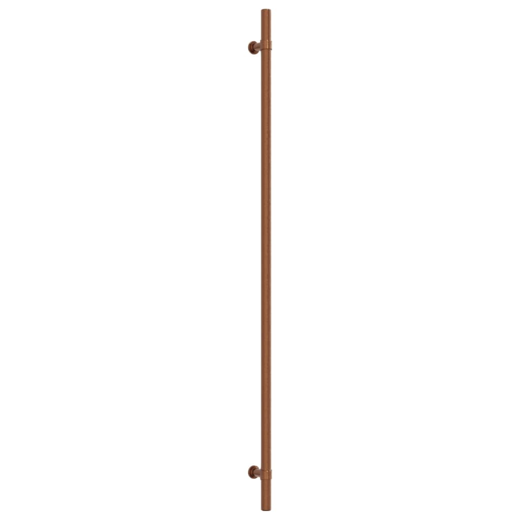 Puxadores para móveis 10 pcs 480 mm aço inoxidável bronze