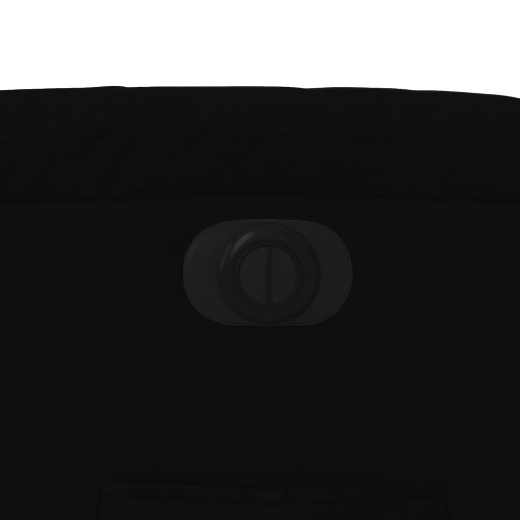 Poltrona elétrica reclinável tecido preto