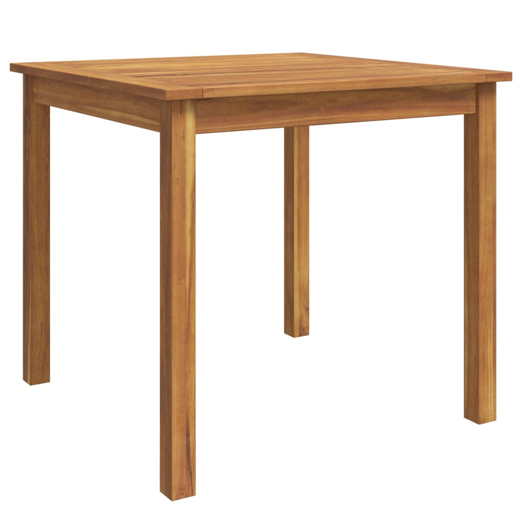 Conjunto de jantar p/ jardim 5 pcs madeira de acácia maciça