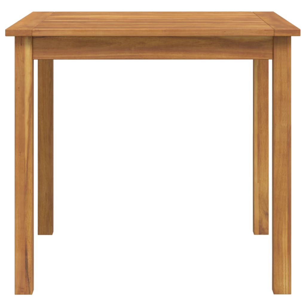 Conjunto de jantar p/ jardim 5 pcs madeira de acácia maciça