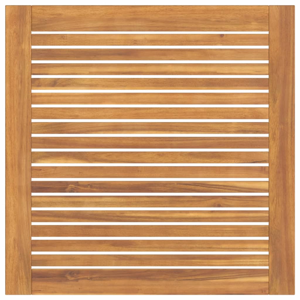 Conjunto de jantar p/ jardim 5 pcs madeira de acácia maciça