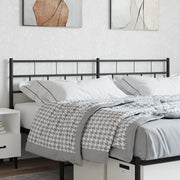 Cabeceira de cama 160 cm metal preto