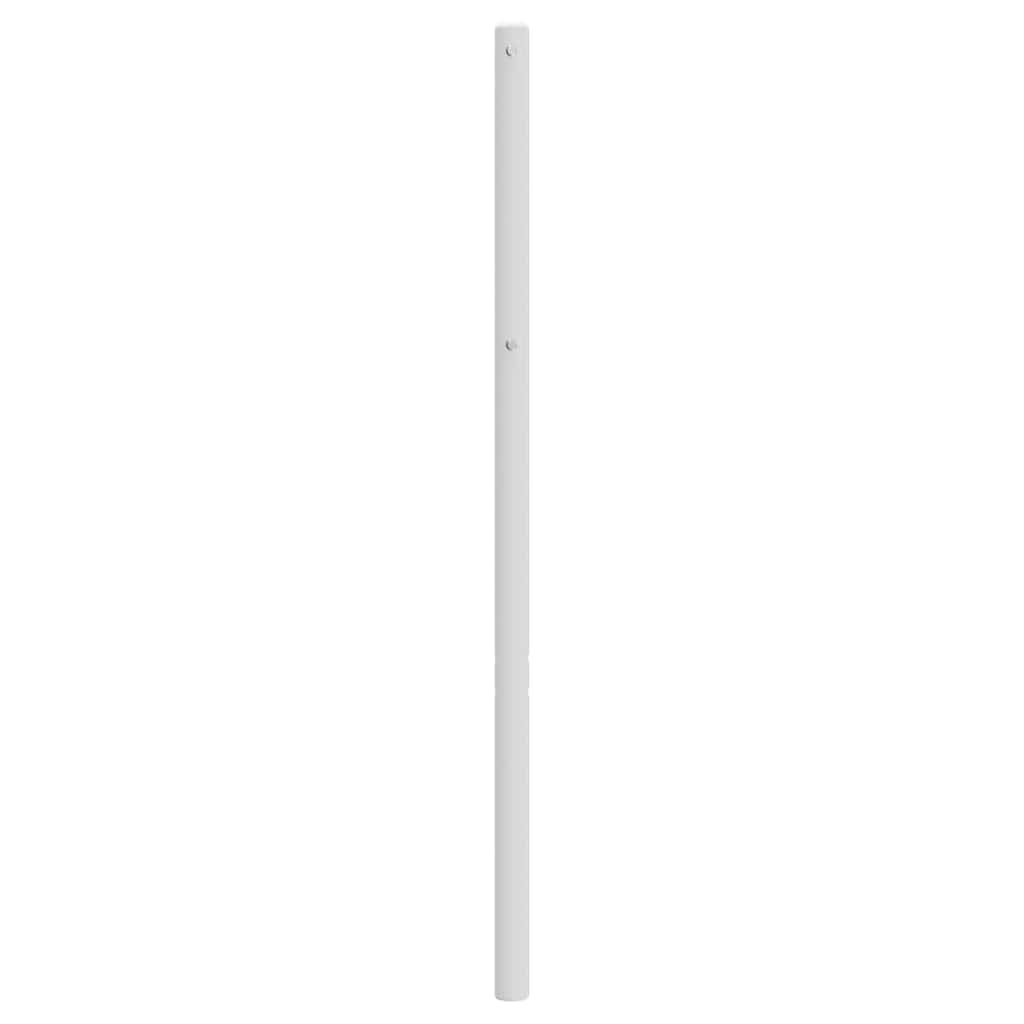 Cabeceira de cama 193 cm metal branco