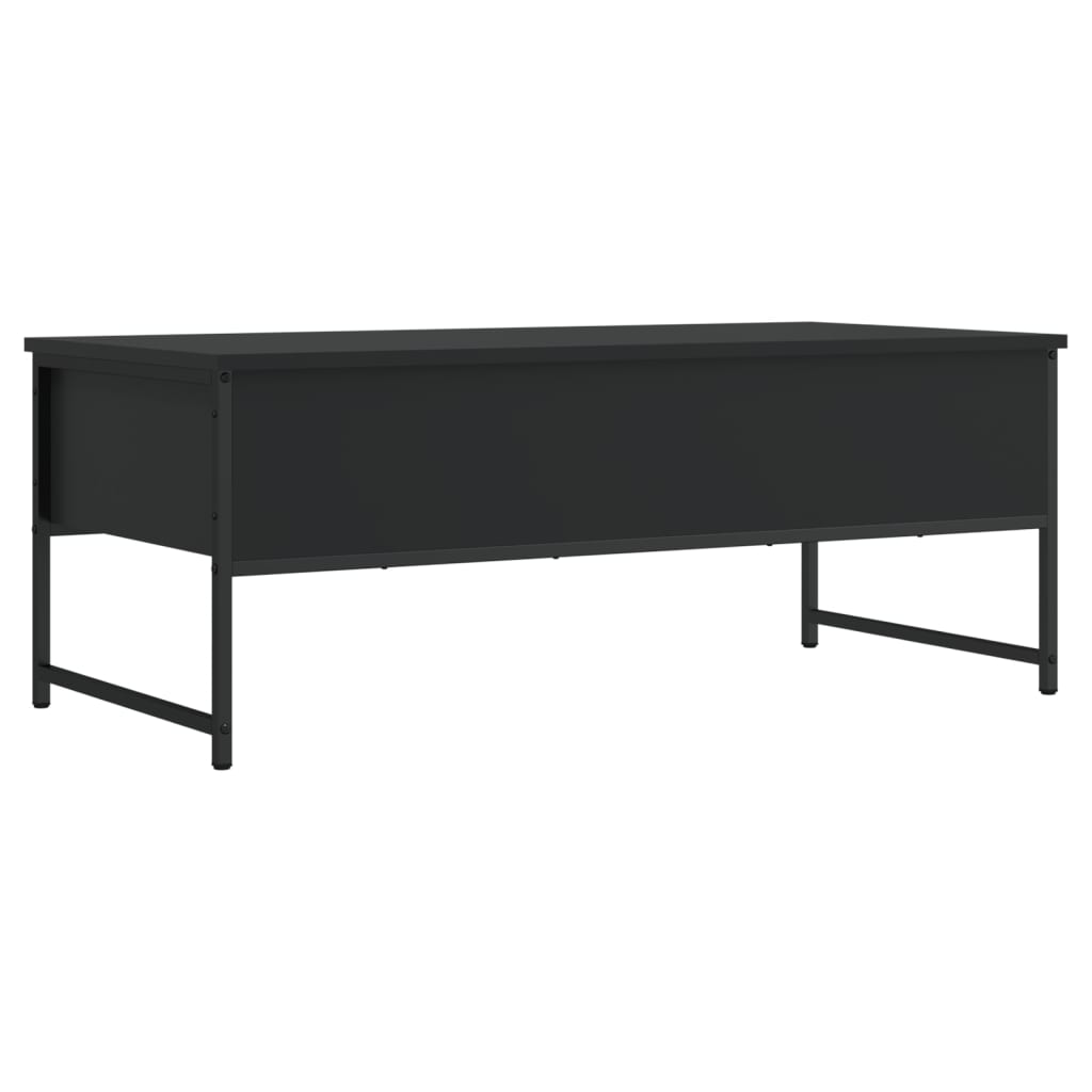 Mesa de centro 101x49x39,5 cm derivados de madeira preto