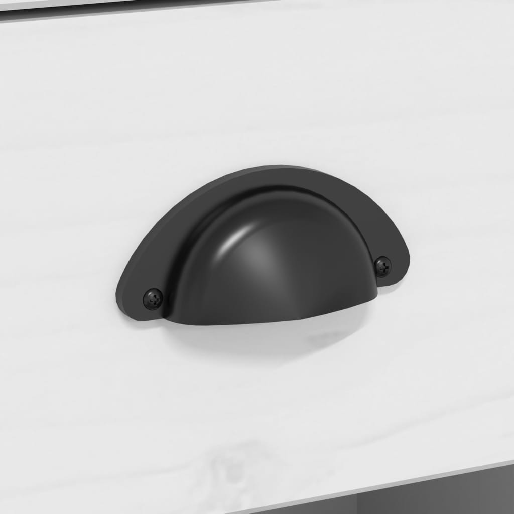 Aparador alto BODO 115,5x43x200,5 cm pinho maciço branco