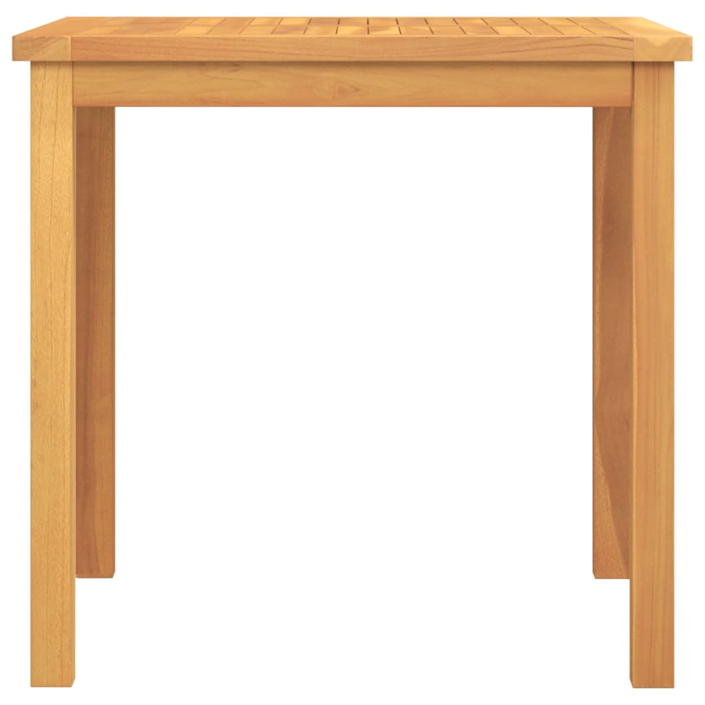 5 pcs conjunto de jantar p/ jardim madeira de teca maciça