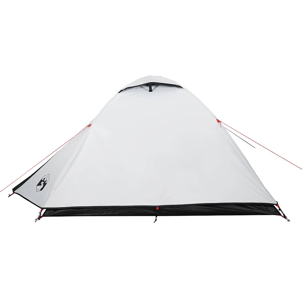 Tenda de campismo cúpula p/ 3 pessoas opaca impermeável branco