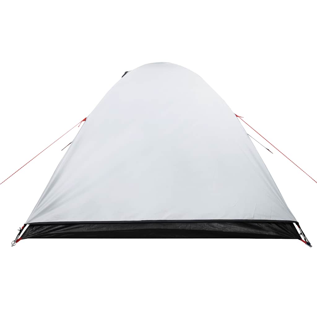 Tenda de campismo cúpula p/ 3 pessoas opaca impermeável branco