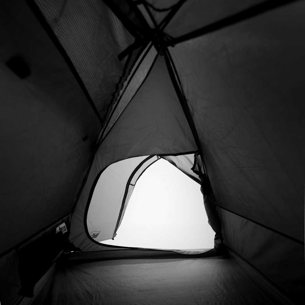 Tenda de campismo cúpula p/ 3 pessoas opaca impermeável branco