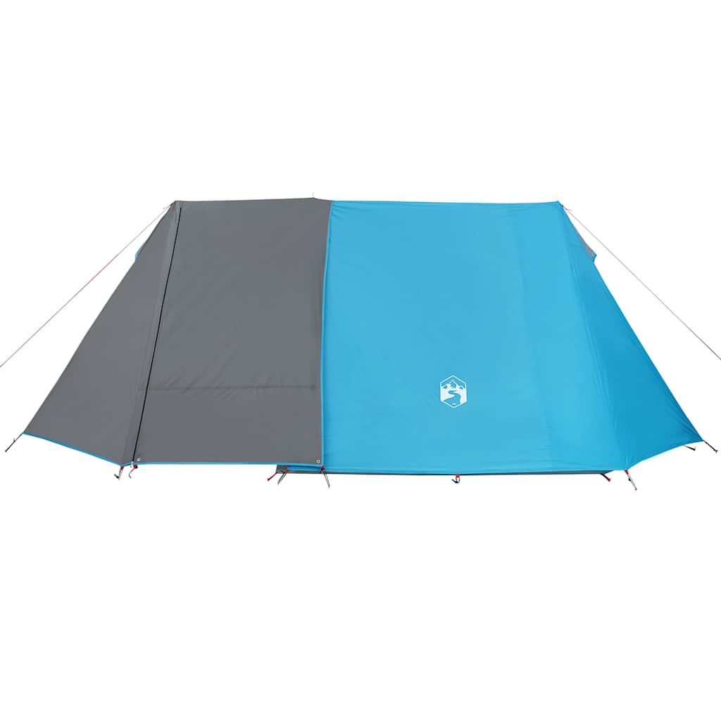 Tenda de campismo para 3 pessoas impermeável azul