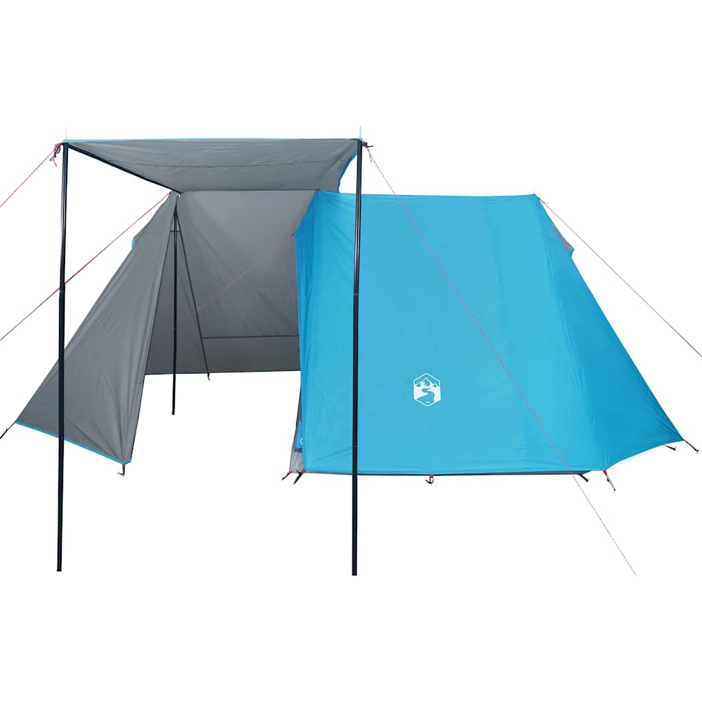 Tenda de campismo para 3 pessoas impermeável azul
