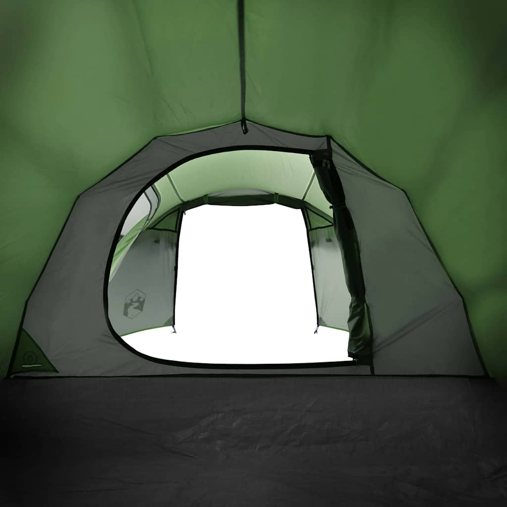 Tenda de campismo túnel para 2 pessoas impermeável verde