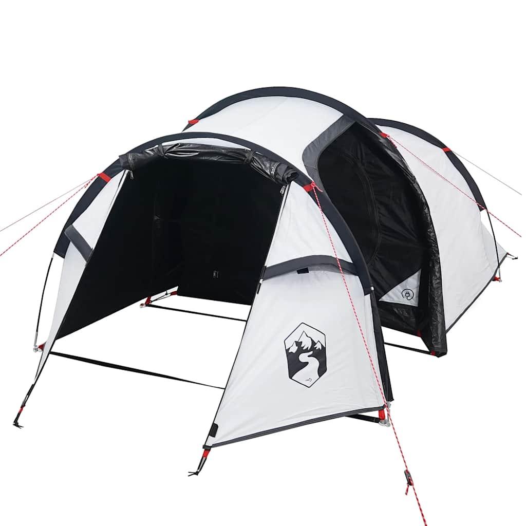 Tenda de campismo túnel p/ 3 pessoas opaca impermeável branco