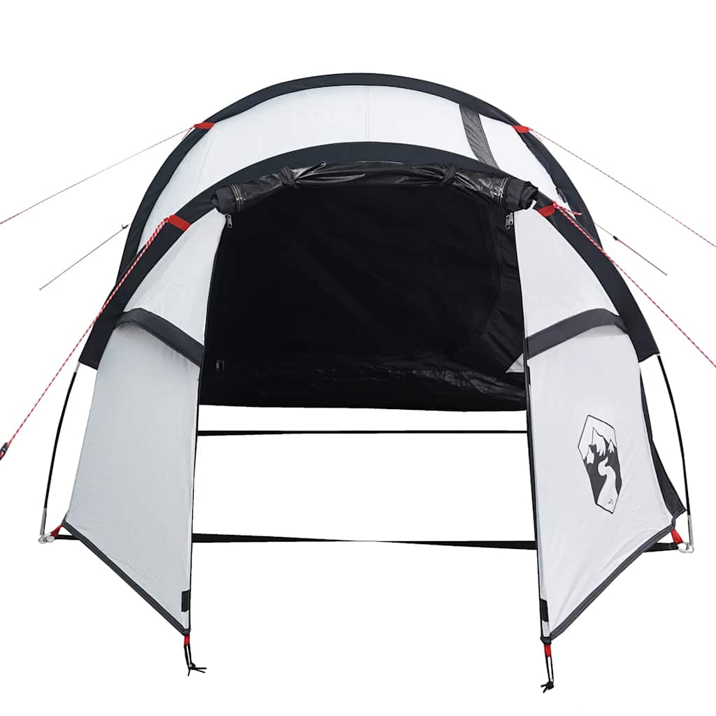 Tenda de campismo túnel p/ 3 pessoas opaca impermeável branco