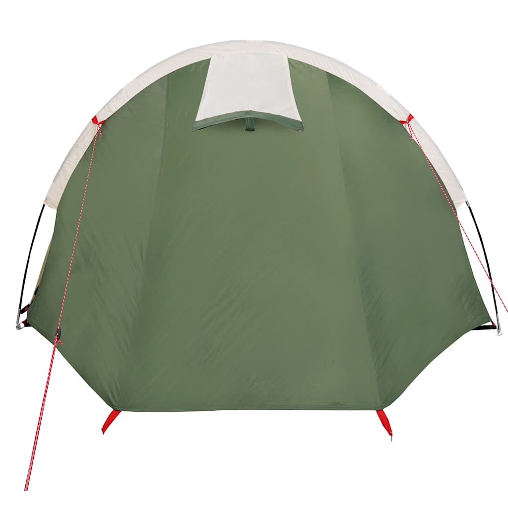 Tenda de campismo túnel para 4 pessoas impermeável verde