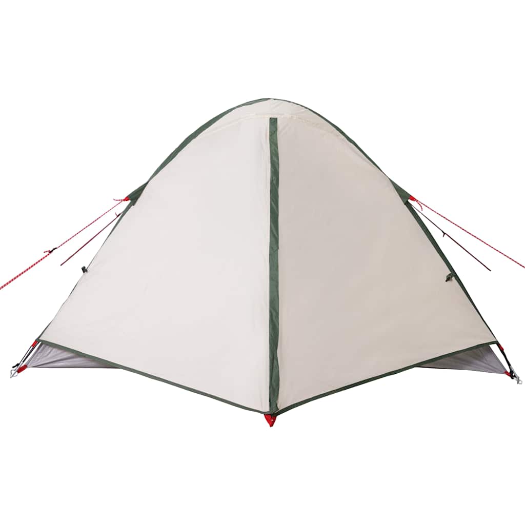Tenda de campismo cúpula para 3 pessoas impermeável verde