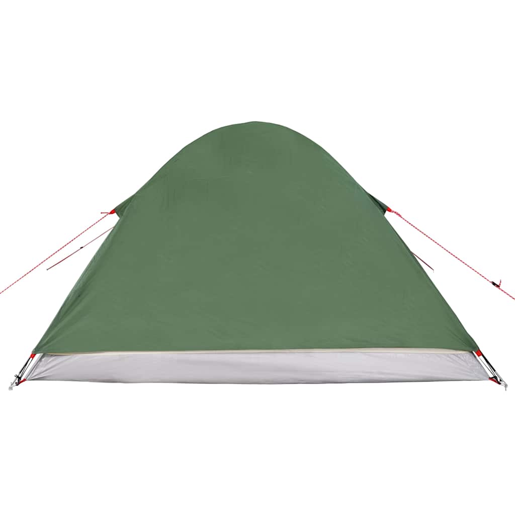 Tenda de campismo cúpula para 3 pessoas impermeável verde