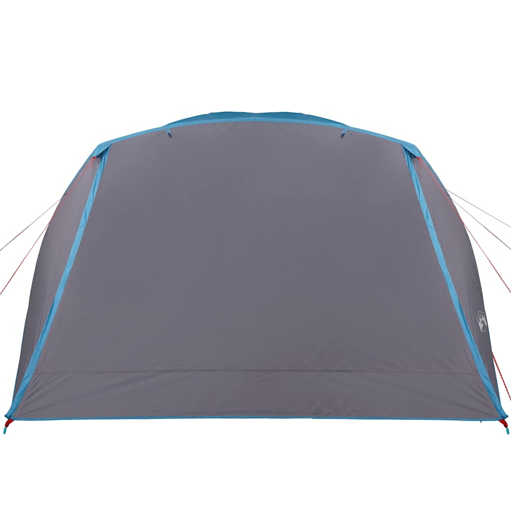Tenda de campismo c/ avançado para 4 pessoas impermeável azul