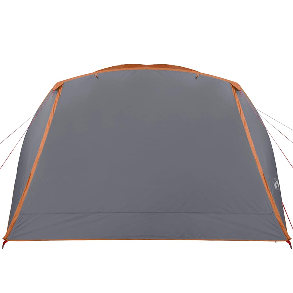 Tenda de campismo c/ avançado para 4pessoas impermeável laranja