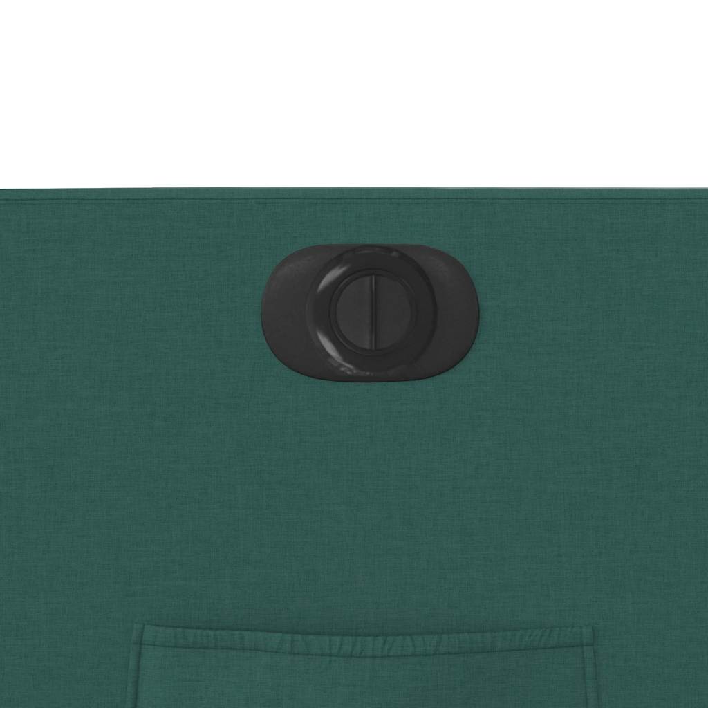 Poltrona elétrica reclinável tecido verde-escuro