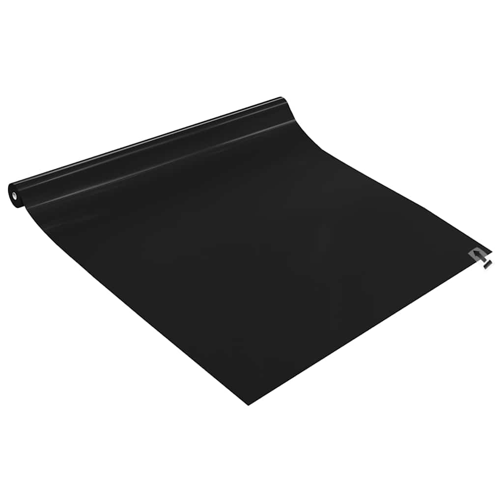 Películas para janela estática 3 pcs PVC preto fosco