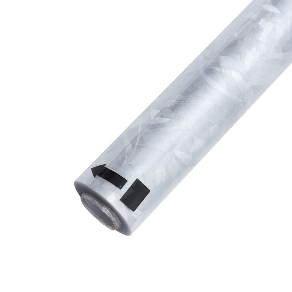 Películas para janela 2 pcs PVC fosco padrão de flor