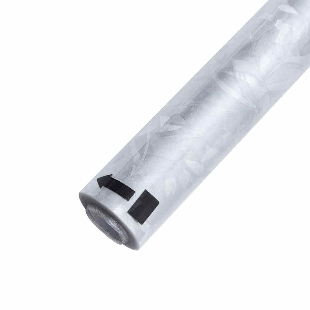 Películas para janela 4 pcs PVC fosco padrão de flor