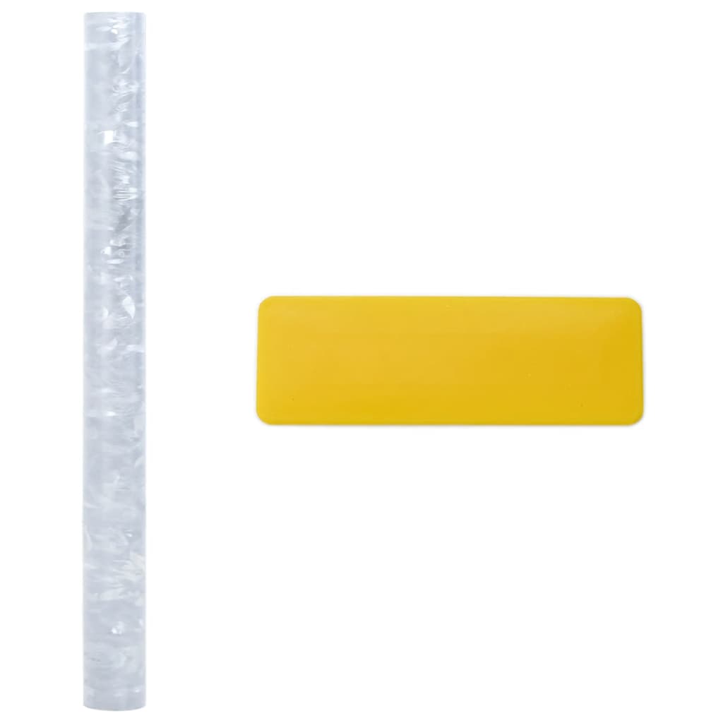 Películas para janela 4 pcs PVC fosco padrão de flor