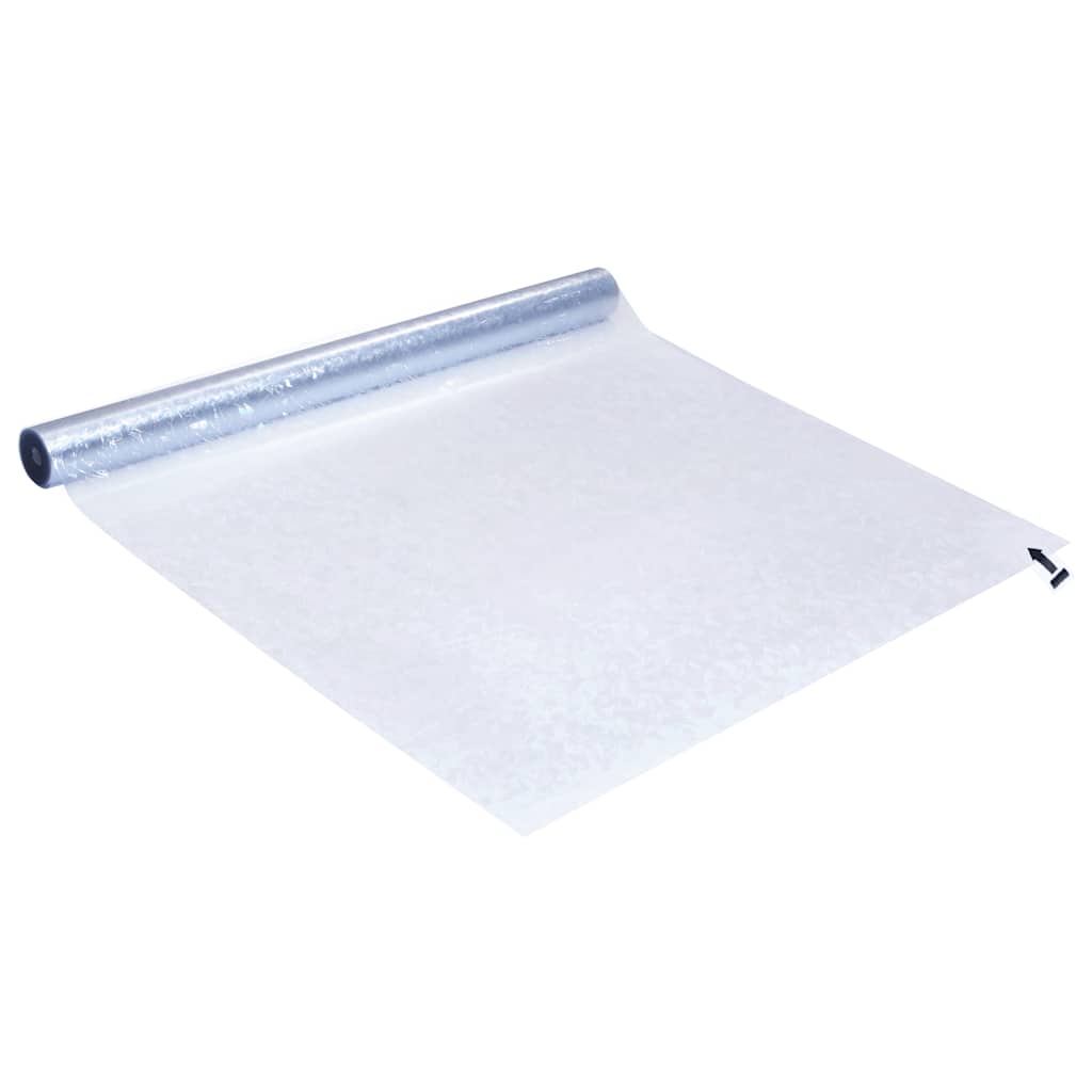 Películas para janela 3 pcs PVC fosco padrão arco-íris 3D