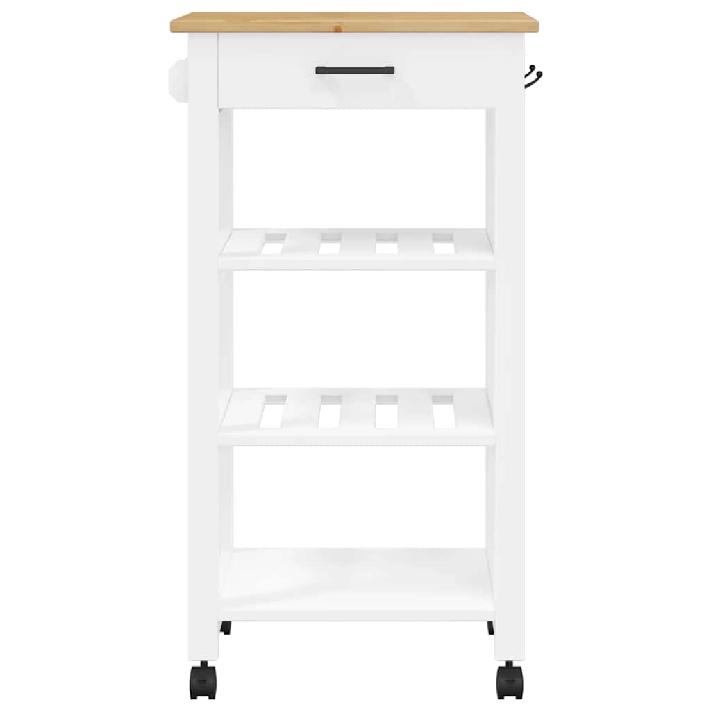 Carrinho de cozinha MONZA 48x40x90 cm madeira de pinho maciça