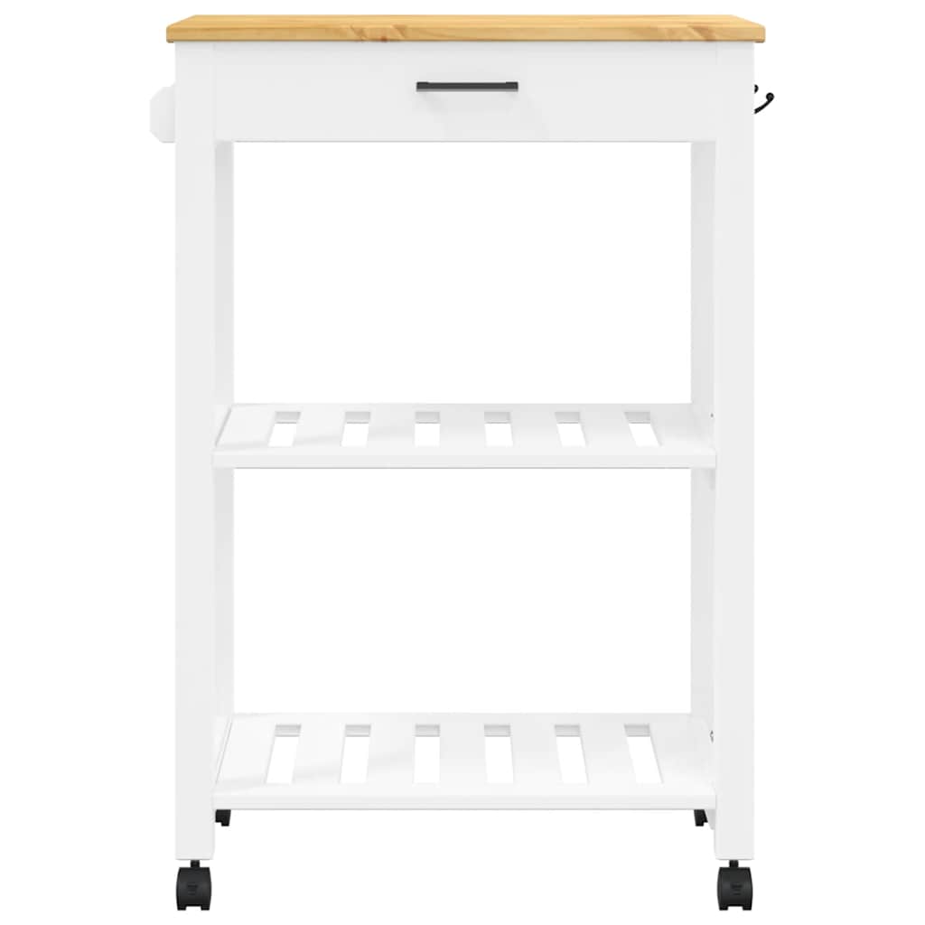 Carrinho de cozinha MONZA 60x40x90 cm madeira de pinho maciça