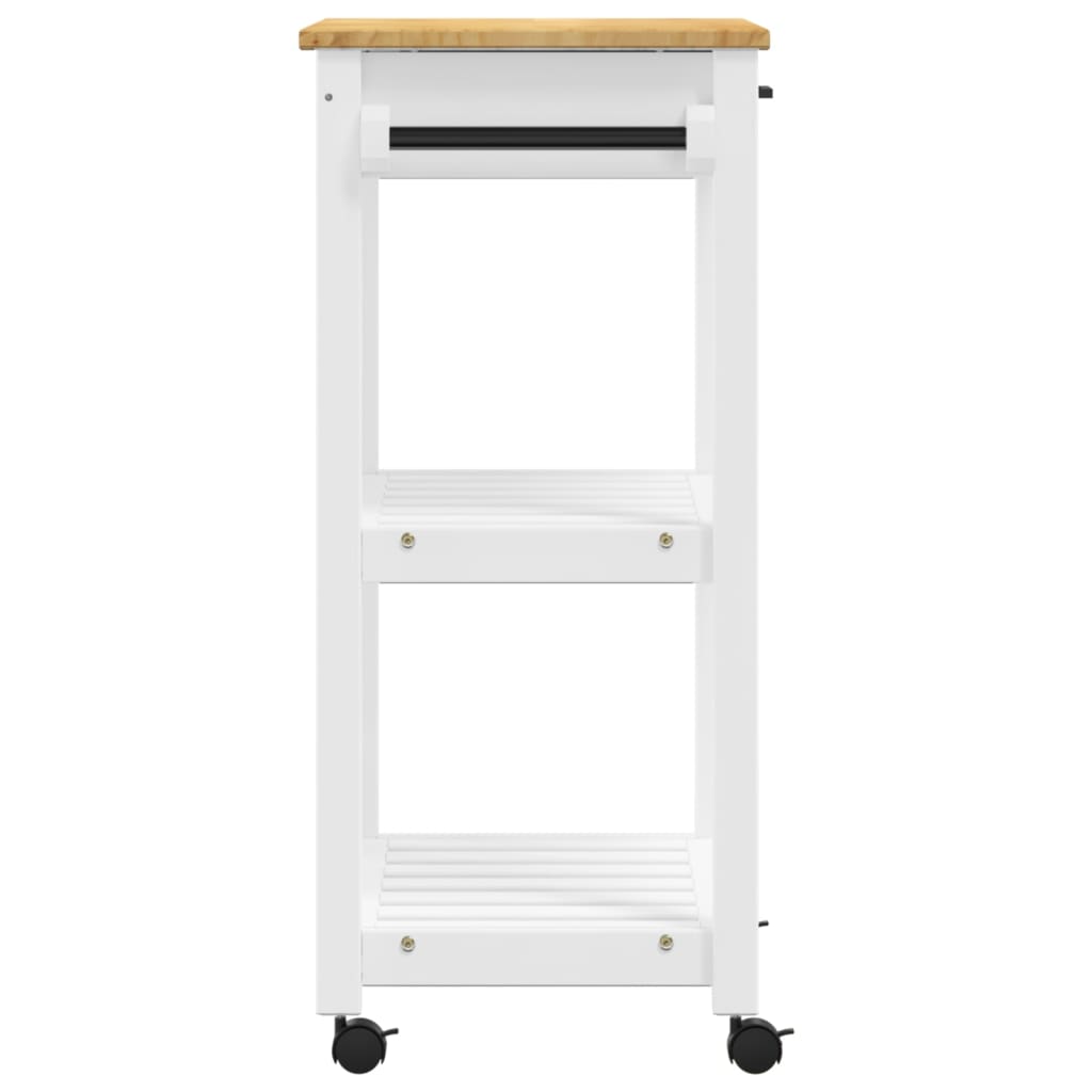 Carrinho de cozinha MONZA 60x40x90 cm madeira de pinho maciça