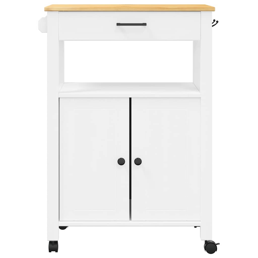 Carrinho de cozinha MONZA 60x40x88,5 cm madeira de pinho maciça