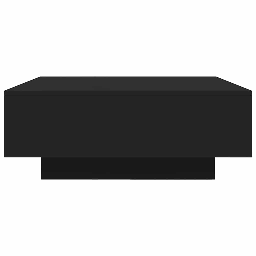 Mesa de centro 80x80x31 cm contraplacado preto