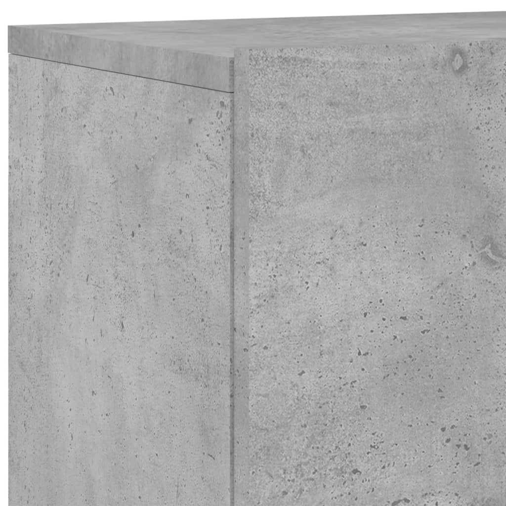 Móveis de parede para TV 2 pcs 60x30x41 cm cinzento cimento